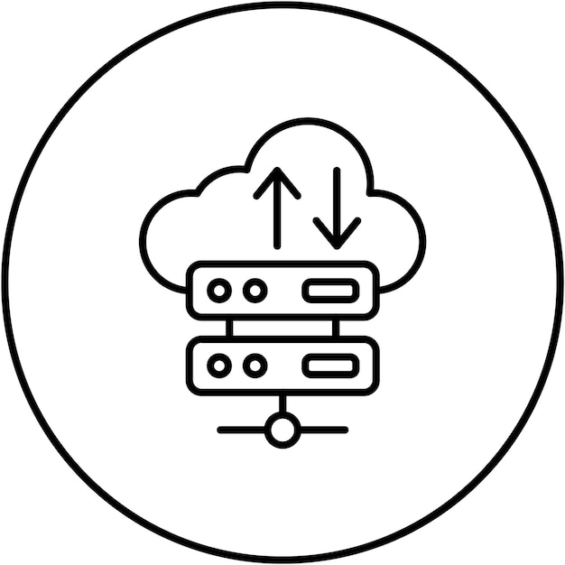 data collection icon vector image can be used for data analytics