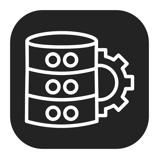 Data icon vector image Can be used for Data Science