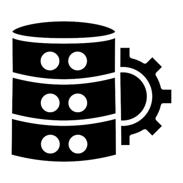 Data icon vector image Can be used for Data Science