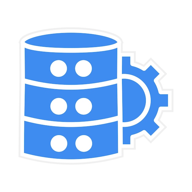 Data icon vector image Can be used for Data Science