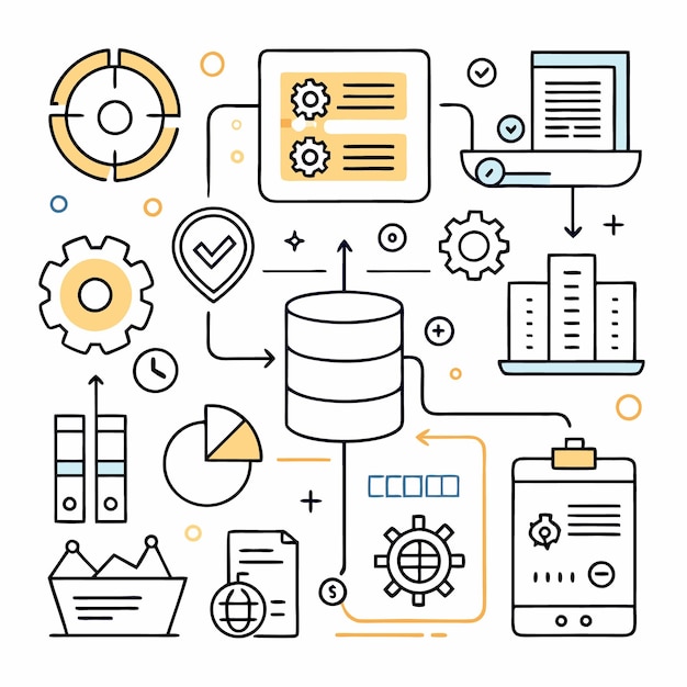 Data management and workflow automation system concept