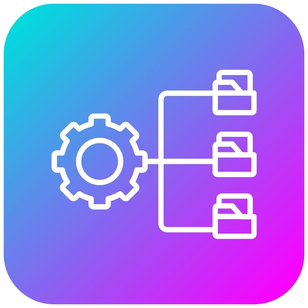 data management vector icon can be used for business analytics iconset