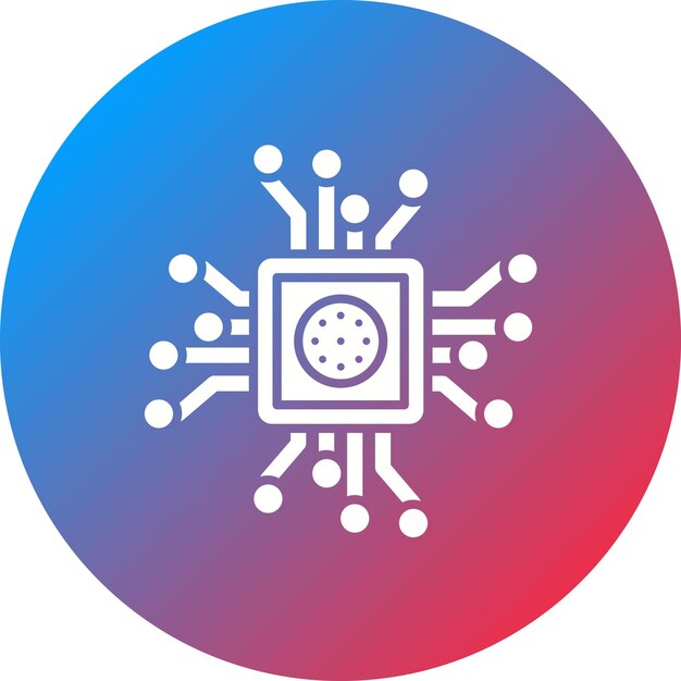 data processor icon vector image can be used for gdpr