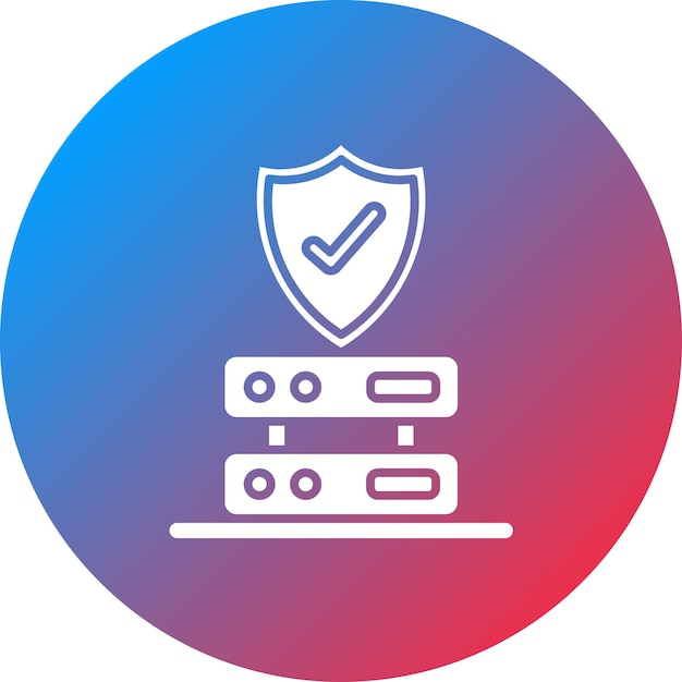 data protection icon vector image can be used for data analytics
