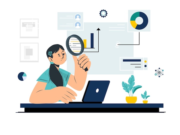 Data Science Business illustration