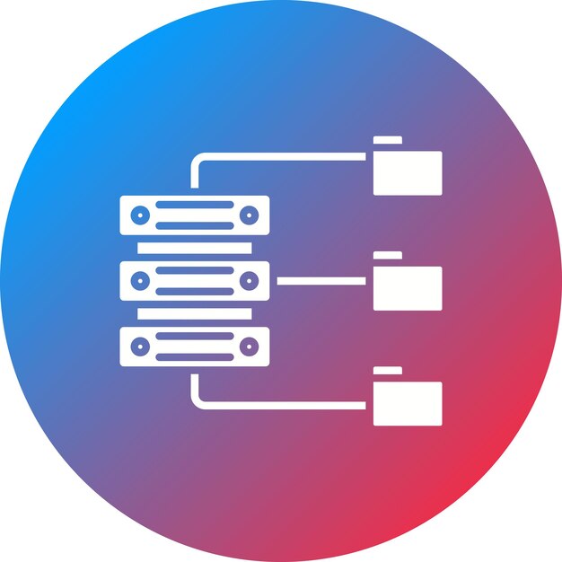 data source icon vector image can be used for big data