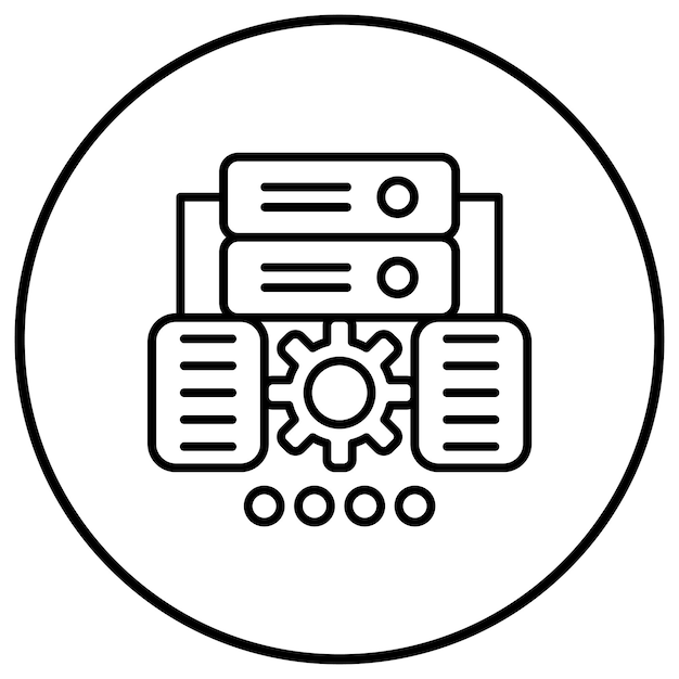 data synchronization icon vector image can be used for workout app