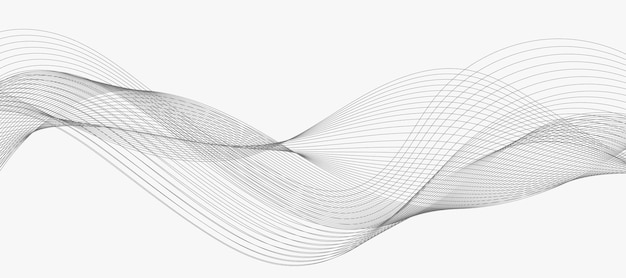 data technology background dotted halftone waves connecting dots and lines on a white background