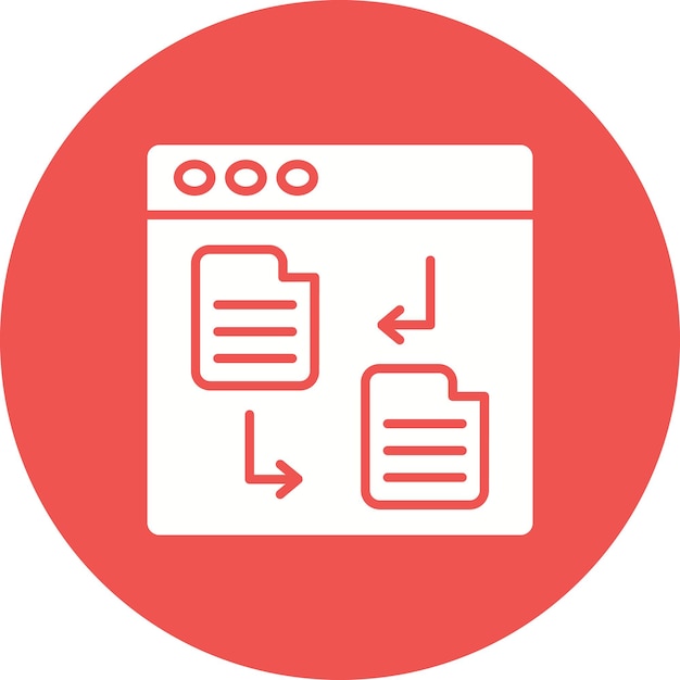 data transfer icon vector image can be used for user experience