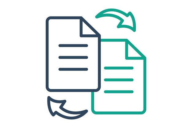 data transfer icon
