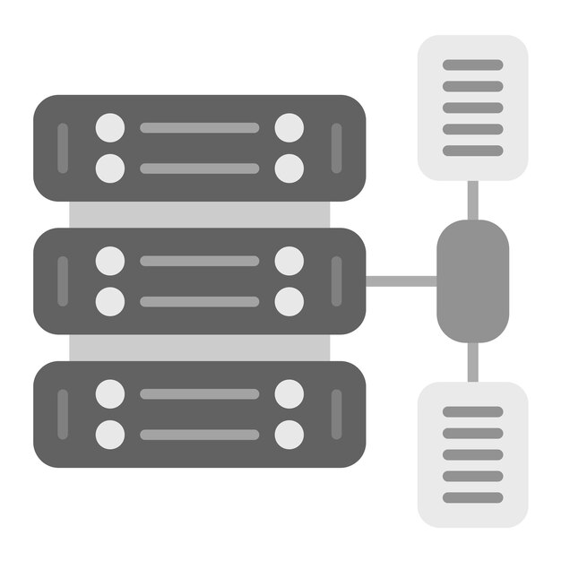 data transformation icon vector image can be used for big data
