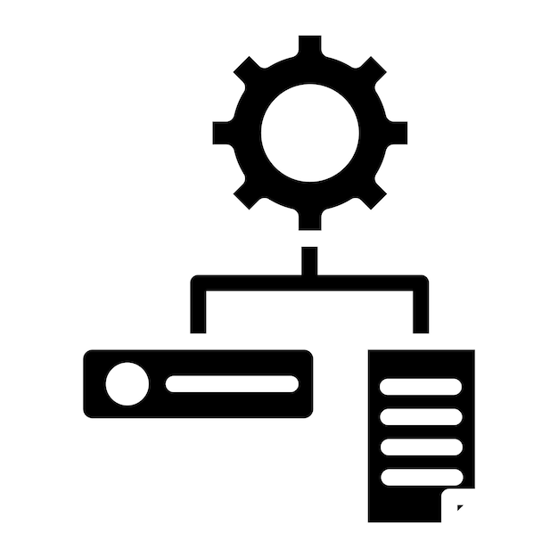 Data Transformation icon vector image Can be used for Data Science