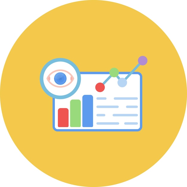 Data Visualization Flat Illustration