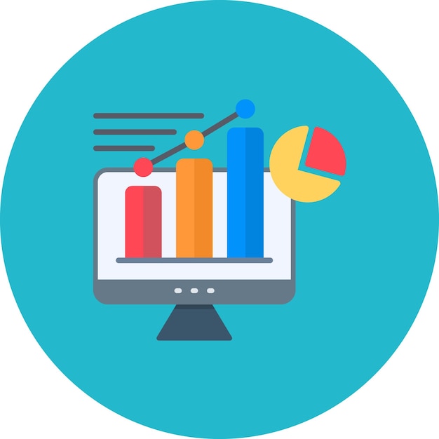 Data Visualization Flat Illustration