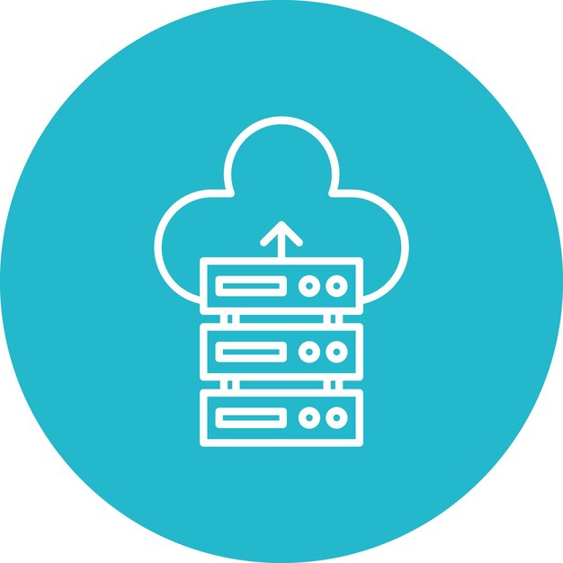 database backup icon vector image can be used for web hosting