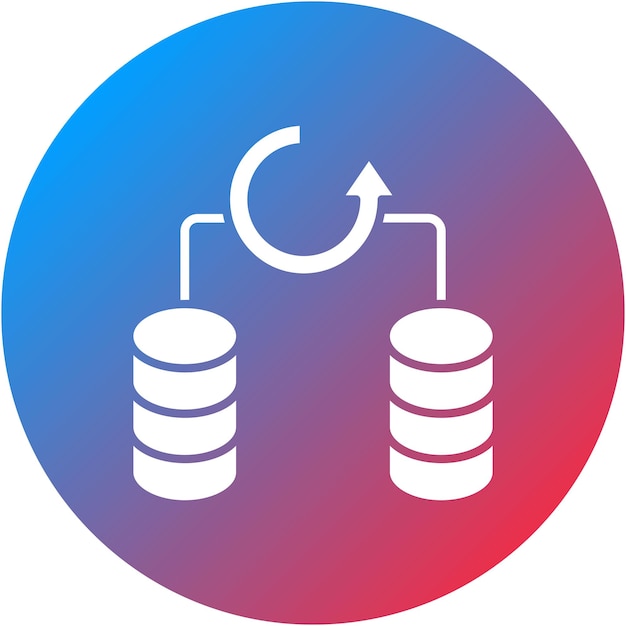 Database Backup icon vector image Can be used for Web Hosting