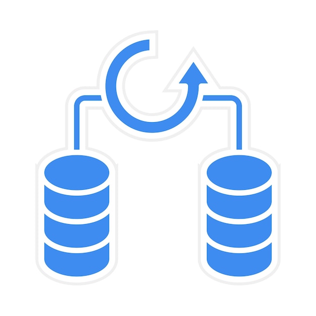 Database Backup icon vector image Can be used for Web Hosting