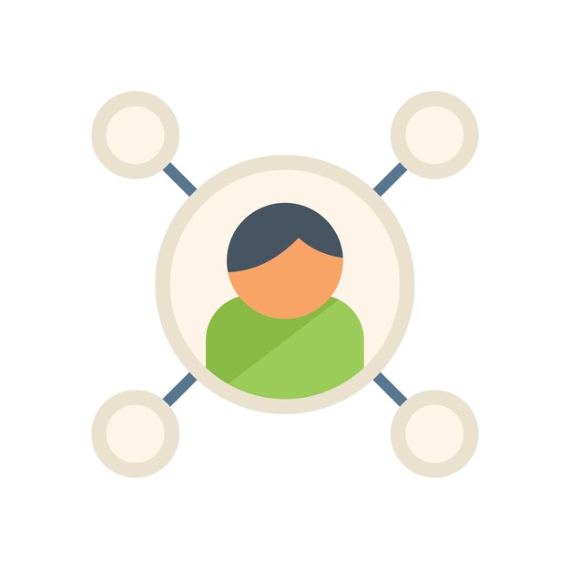 database icon flat vector crm data system marketing isolated