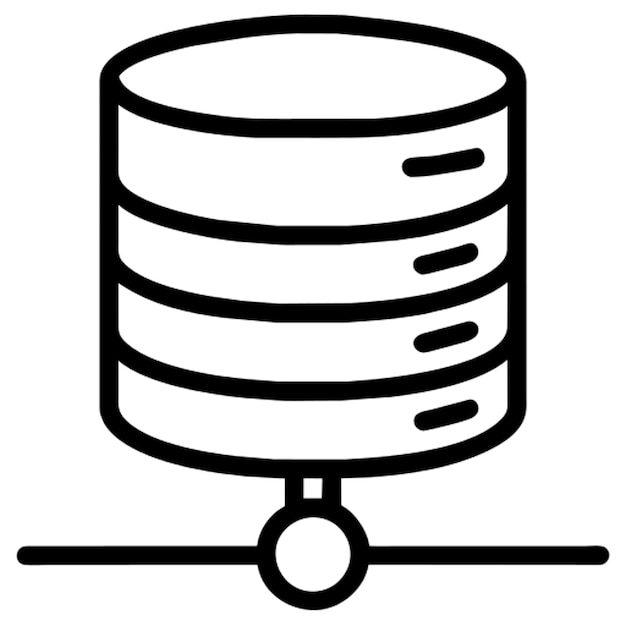 database icon outline