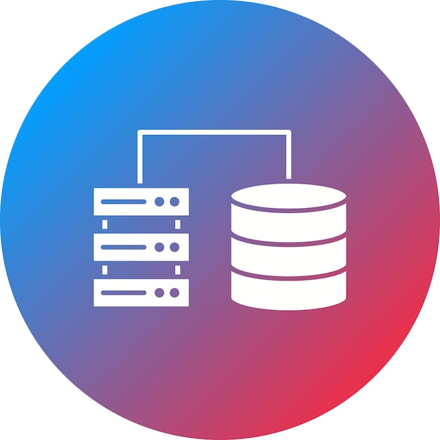 Database icon vector image Can be used for Web Hosting