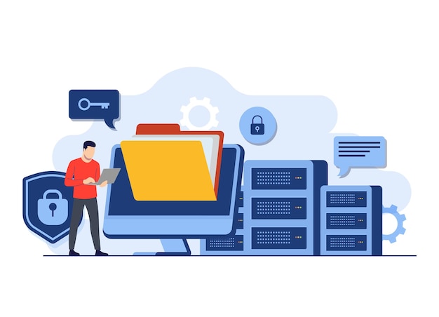 database protection cyber security data center cloud storage privacy data protection
