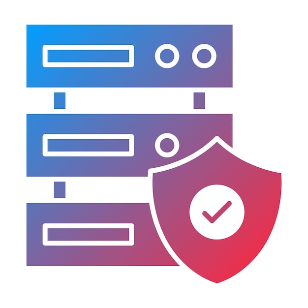 Database Security icon vector image Can be used for Web Hosting