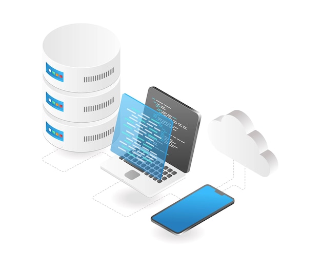 Database server programming language network
