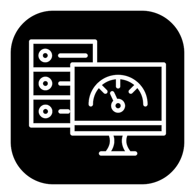 Database Speed Vector Icons
