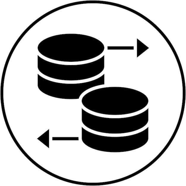 Database vector icon Can be used for Computer Programming iconset