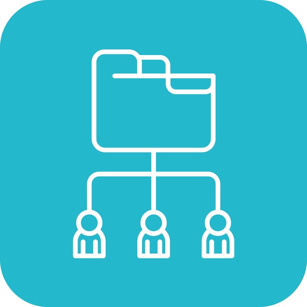 Datdriven Hr icon vector image Can be used for Human Resources
