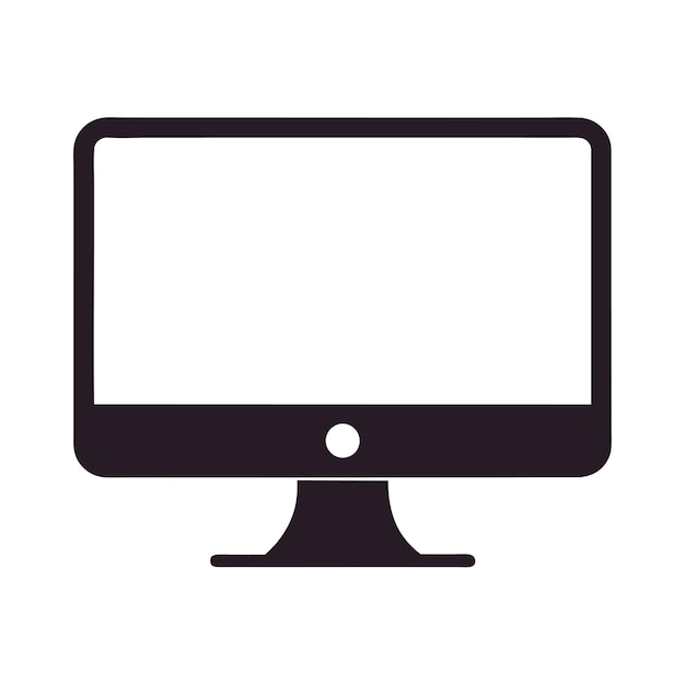 Datorkomponenter Delar och enheter med illustration i vektorstil