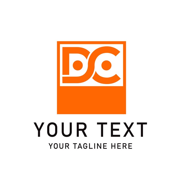DC Harf Logo Tasarımı