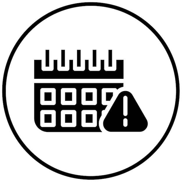 Deadline Vector Illustration