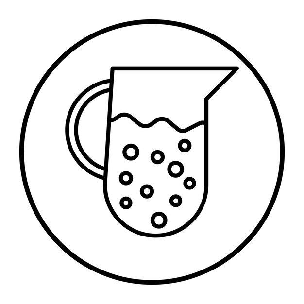 decanter vector illustration