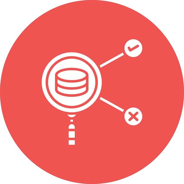 decision intelligence icon vector image can be used for big data