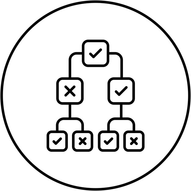Decision Making icon vector image Can be used for GDPR