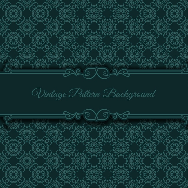 Decorative pattern background vector design