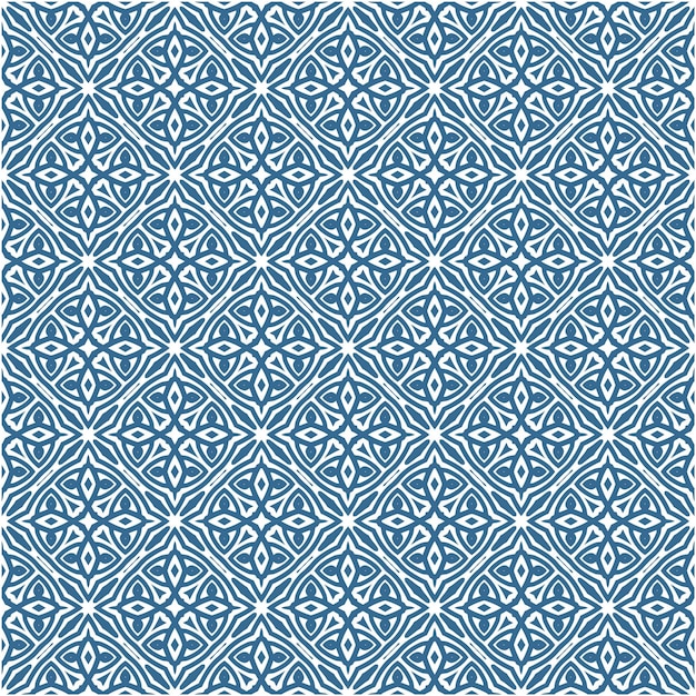 decorative seamless pattern with minimalist abstract retro design style