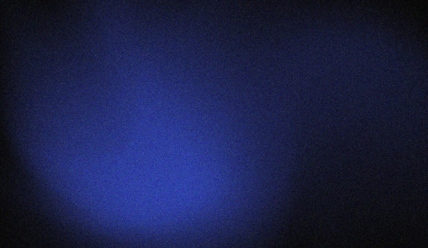 Deep Blue Grainy Texture Background with Abstract Light and Shadow Effect for Digital Creative Designs