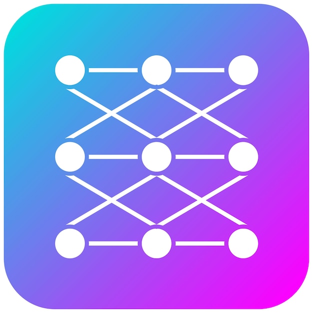 deep learning vector icon can be used for data analytics iconset
