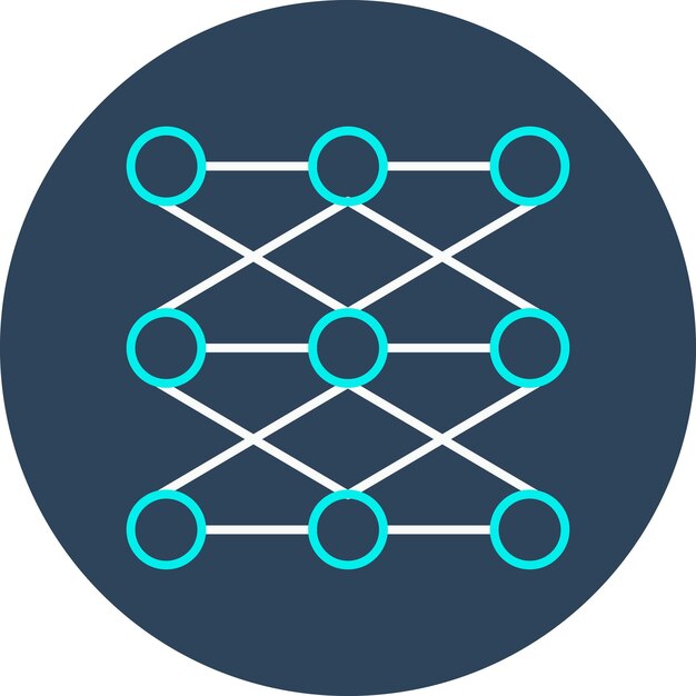 deep learning vector icon can be used for data analytics iconset