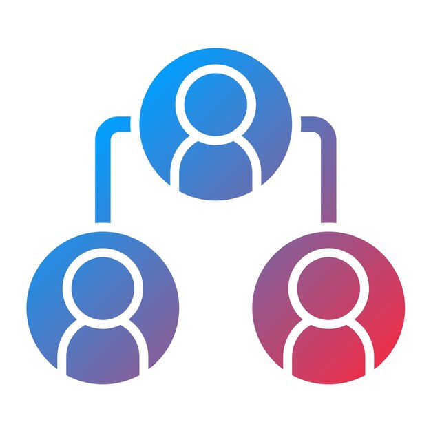 Delegating Task icon vector image Can be used for Project Management