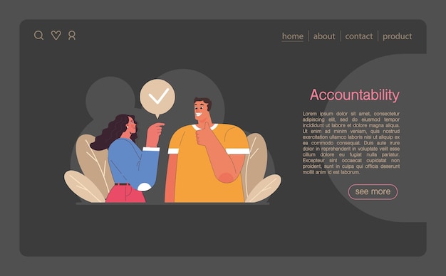 Delegation web banner or landing page dark or night mode task assignment and control manager