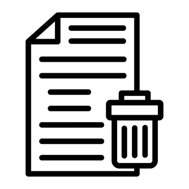 Delete Archive Icon Style