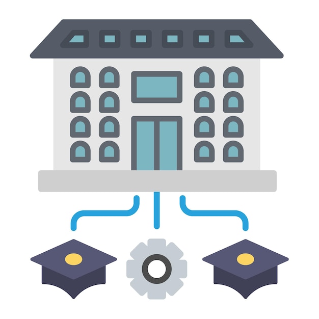 Department Flat Illustration
