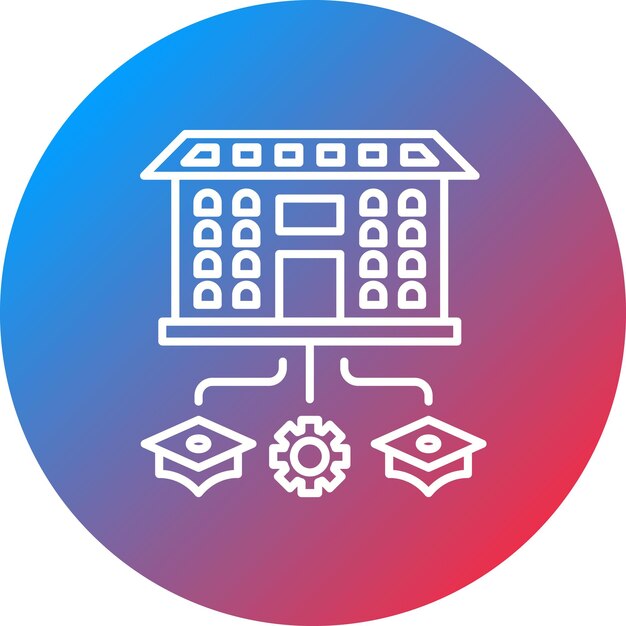 Department icon vector image Can be used for University