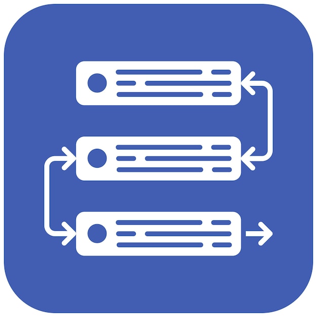 dependencies icon vector image can be used for mobile app development