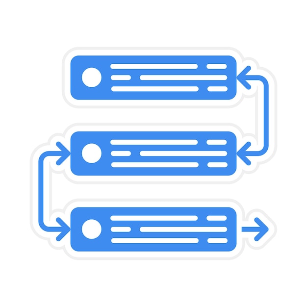 dependencies icon vector image can be used for mobile app development