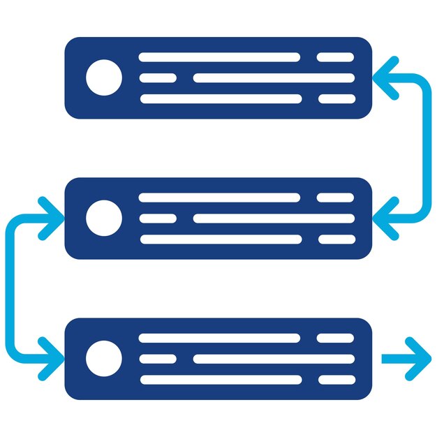 dependencies icon vector image can be used for mobile app development