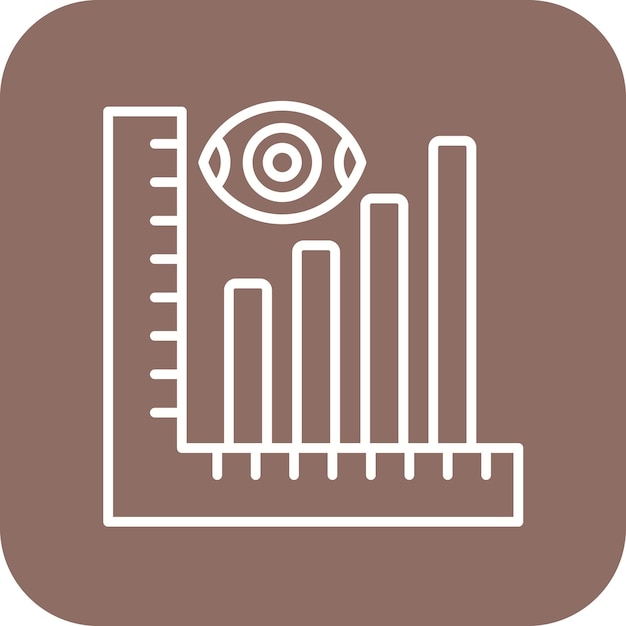 descriptive analytics icon vector image can be used for big data